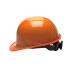 Pyramex Safety Products HP14040 SL Series 4 Point Snap Lock Suspension Hard Hat Orange