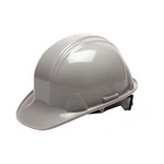 Pyramex Safety Products HP14112 SL Series 4 Point Ratchet Suspension Hard Hat Gray