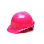 Pyramex Safety Products HP14170 SL Series 4 Point Ratchet Suspension Hard Hat Hi Vis Pink