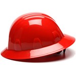 Pyramex Safety Products HP24120 SL Series 4 Point Ratchet Suspension Hard Hat Red