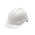 Pyramex Safety Products HP46110 Ridgeline Cap Style Hard Hat 6 Point Ratchet, White
