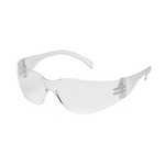 Pyramex Safety Products S4110ST Intruder Safety Glasses Clear Anti-Fog Lens with Clear Temples