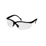 Pyramex Safety Products SB1810ST Venture II Safety Glasses Clear Anti-Fog Lens with Black Frame