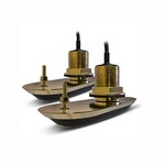 Raymarine Marine Electronics T70318 RealVision 3D Bronze Thru-Hull Transducer Pair Pack RV-212,  20 Degree, 8M Cable Y-Cable