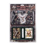 Rivers Edge Products 1569 Playing Cards, Mossy Oak/Deer with Dice 