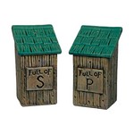 Rivers Edge Products 530 Salt and Pepper Shaker Outhouse