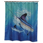Rivers Edge Products 764 Shower Curtain Marlin, Size 70