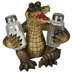 Rivers Edge Products BBBASP Salt and Pepper Shaker Alligator