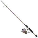 Shakespeare 1396206 Lady Recurit Spinning Combo 30 Reel Size, 1 Bearing, 6' 2pc Rod, 6-12 lb Line Rate, Medium Power