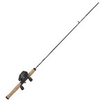 Shakespeare 1397865 Synergy Ti Spincast Combo 2 Bearings, 6' Length, 2 Piece Rod, 6-12 lb Line Rating, Medium Power