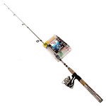 Shakespeare 1423636 Catch More Fishing Combo Crappie Spinning, 7' Length, 2 Piece, 4-10 lb Line Rate, Ultra Light Power