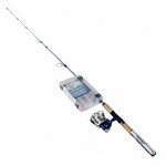 Shakespeare 1423645 Catch More Fishing Combo Inshore Spinning, 7' Length, 2 Piece, 10-25 lb Line Rate, Medium Power