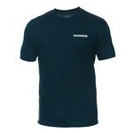 Shimano ATEESSMNV Brand Cotton Short Sleeve Tee Navy, Medium