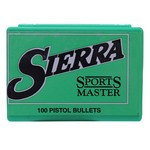 Sierra Bullets 8360 38 Caliber Sports Master, 158 Grains, Jacketed Hollow Cavity, Per 100