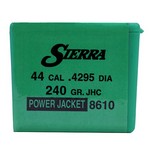 Sierra Bullets 8610 44 Caliber Sports Master, 240 Grains, Jacketed Hollow Cavity, Per 100