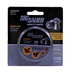 Sig Sauer AIR-AMMO-WRAITH-PB177-500 Wraith Pellets .177 Caliber, Blister Pack, Per 500