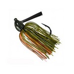 Strike King Lures HAHCJ12-101 Hack Attack  Heavy Cover Jig 5/0 Hook Sise, 1/2 oz, Bama Craw, Package of 1
