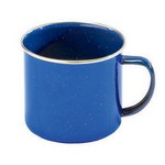 Tex Sport 14569 Enamel Cup Stainless Steel Rim 24 oz