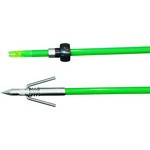 Truglo TG140S1G Fiberglass Bow Fishing Arrow with Spring Fisher Arrow Point and Slide Green