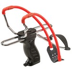 Umarex USA 2219001 Slingshot Black with Orange Power Band