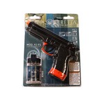Umarex USA 2280070 Beretta M92 FS, Spring Airshot BBs Pistol, 6mm, 12 Rounds 