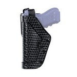 Uncle Mike's 43256 Pro 2 Holster Jacket Slot, Size 25, Mirge Basketweave Black, Left Hand