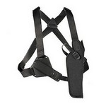 Uncle Mike's 83151 Sidekick Vertical Shoulder Holster Cordura Black Size 15, Right Hand