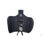 Uncle Mike's 88581 Cordura Silent Key Ring Holder Black 