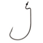 VMC WG#4/0BNPP Wide Gap Hook #4/0 Hook Size, Black/Nickel, Package of 6