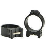 Warne Scope Mounts 220M Maxima Permanent Attachable Weaver Style Rings 34mm, Low Height, Matte Black