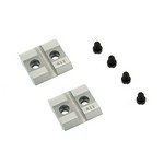 Weaver 48633 Detachable Top Mount Base 411S, (2 Pack), Silver