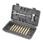 Wheeler 951900 Hammer & Punch Set, Plastic Case 