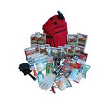 Wise Foods 01-602 Survival Backpack 2 Weeks, Deluxe, Red