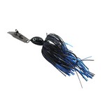 Z-man CB-PZ38-08 ChatterBait Projectz Lures 3/8 oz Weight, 6/0 Hook, Black/Blue, Per 1