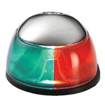 Attwood 2-Mile Deck Mount, Bi-Color Red/Green Combo - 12V - Stainless Steel Housing