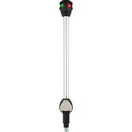 Attwood LightArmor Bi-Color Navigation Pole Light w/Task Light - Straight - 14