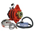 Balmar AT Series Alternator - Spindle Mount(Single Foot) Charging Kit - 165A - 12V