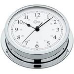 BARIGO Viking Series Quartz Ship's Clock - Chrome Housing - 5