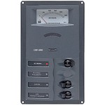 BEP AC Circuit Breaker Panel w/Analog Meters, 2SP 1DP AC230V