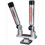 Big Jon Dual Multi-Axis II Rod Holder - Silver