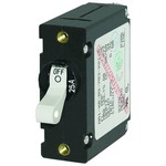 Blue Sea 7218 AC / DC Single Pole Magnetic World Circuit Breaker  -  25 Amp
