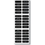 Blue Sea 8039 DC Panel Extended 120 Label Set