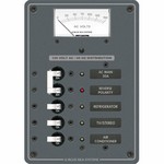 Blue Sea 8043 AC Main +3 Positions Toggle Circuit Breaker Panel   (White Switches)