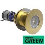 Bluefin LED Great White GW16 Thru-Hull Underwater LED Light - 6600 Lumens - Emerald Green
