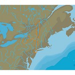 C-MAP NT+ NA-C333 Hudson Champlain & Erie Barge Canal - C-Card Format
