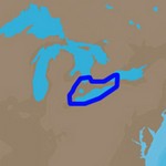 C-MAP  4D NA-D933 Lake Erie and Lake St Clair