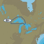 C-MAP MAX NA-M051/SD - Lake Superior Bathymetric SD Format