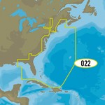 C-MAP MAX-N+ NA-Y022 - USA, East Coast & Bahamas