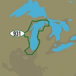 C-MAP MAX-N+ NA-Y931 - Lake Michigan