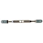 C. Sherman Johnson T-Style Jaw/Jaw Open Body Turnbuckle - 3/8-24 Thread